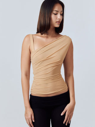 Cherie Ruth Top - Nude