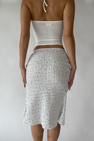 Cherie S Sample Ally Halter Top - White