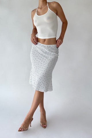 Cherie S Sample Ally Halter Top - White