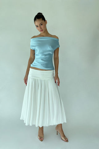 Cherie S Sample Faith Top - Blue