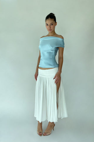 Cherie S Sample Faith Top - Blue