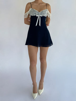 Cherie S Sample Vanessa Dress - Navy