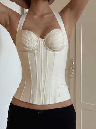 Cherie Sady Corset - Ivory