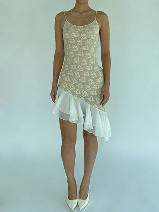 Cherie Sample Lucia Ruffle Dress