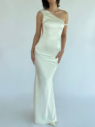 white rose maxi dress Endless Rose