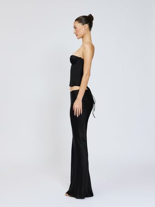 Cherie Savannah Skirt Dubai Silk - Black