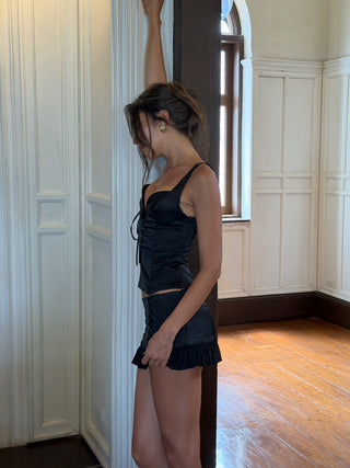 Cherie Simone Top - Black
