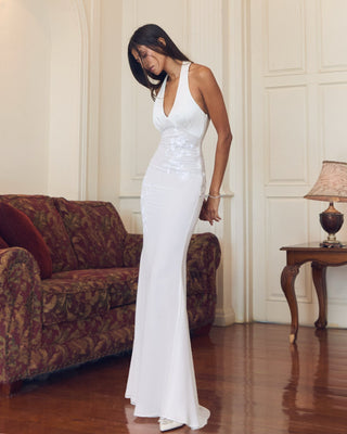 Cherie Sophia Maxi Dress - White