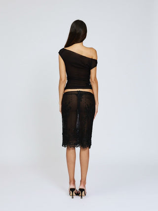 Cherie Sylvie Top - Black