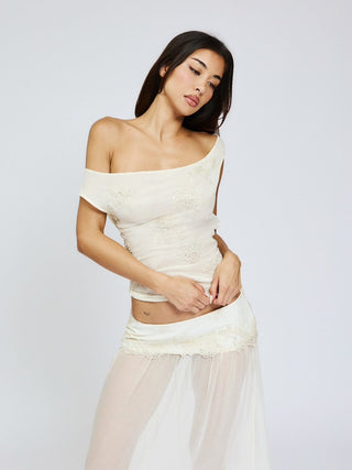 Cherie Sylvie Top - Ivory