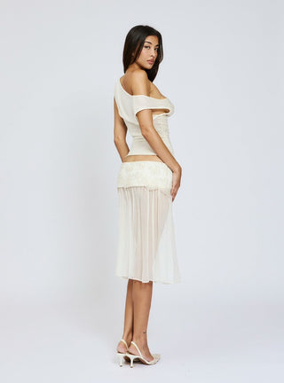 Cherie Sylvie Top - Ivory