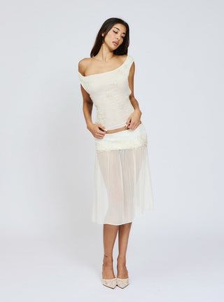 Cherie Sylvie Top - Ivory