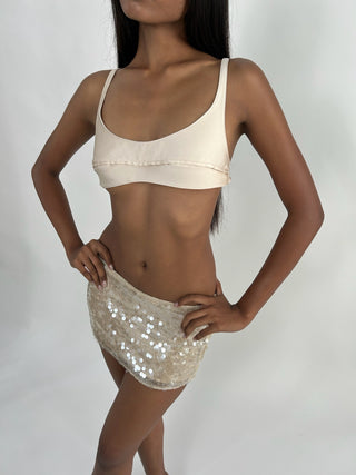 Cherie TOP XS Sample Ivy Bra White