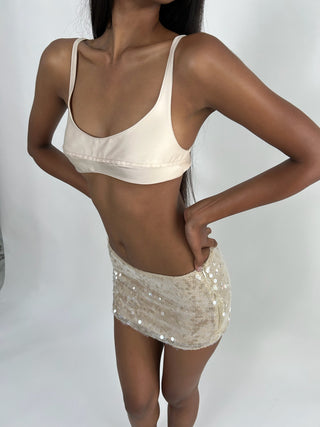 Cherie TOP XS Sample Ivy Bra White