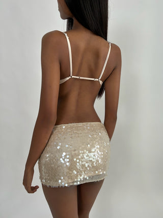 Cherie TOP XS Sample Ivy Bra White