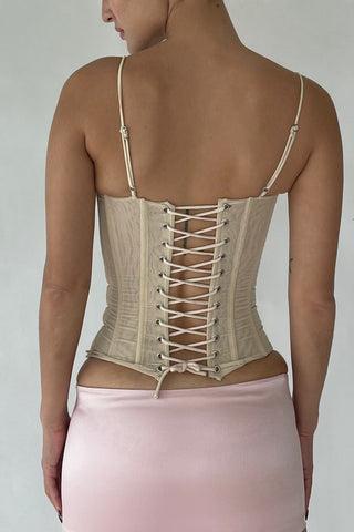Cherie XS Sample 90' Corset - Nude