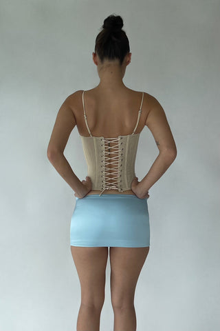 Cherie XS Sample 90' Corset - Nude