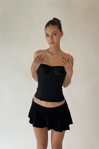 Cherie XS Sample Amara Corset - Black