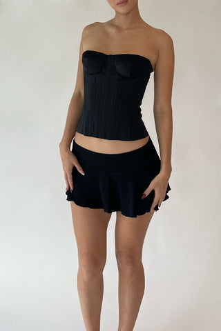 Cherie XS Sample Amara Corset - Black