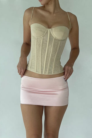 Cherie XS Sample Belle Mini Skirt - Pink