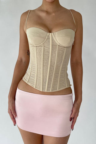 Cherie XS Sample Belle Mini Skirt - Pink