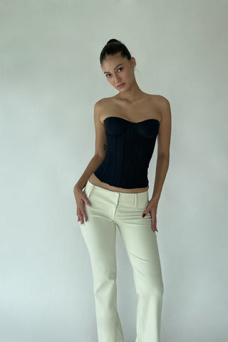 Cherie XS Sample Corset Top - Black