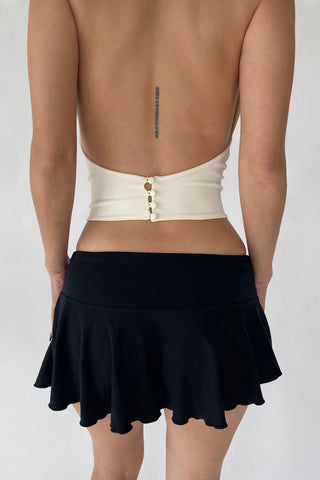 Cherie XS Sample Missy Mini Skirt - Black