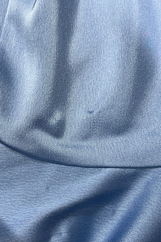 Cherie XS Sample Ruffle Mini Dress - Blue