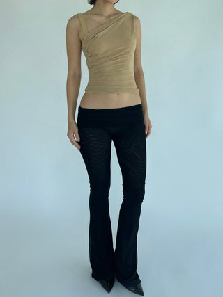 Cherie XS Sample Ruth Top - Nude