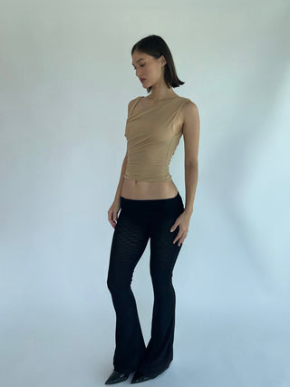 Cherie XS Sample Ruth Top - Nude