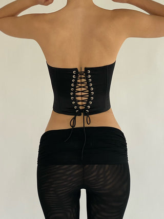 Cherie XS Sample Savannah Corset - Black