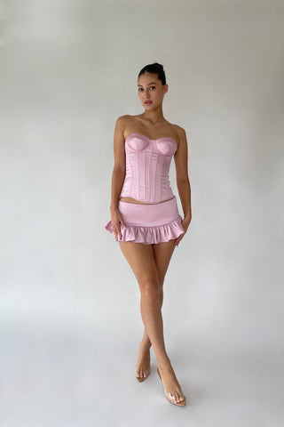 Cherie XS Sample Serena Corset - Pink