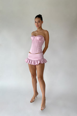 Cherie XS Sample Serena Corset - Pink