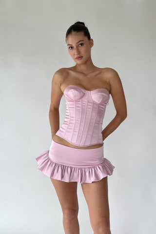 Cherie XS Sample Serena Corset - Pink