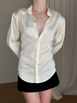 Cherie XS Sample Shalom Shirt - Ivory