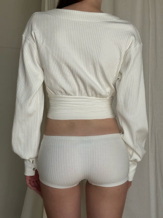 Cherie XS Sample Shorts - Ivory