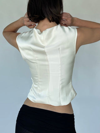 Cherie XS Sample Top - Ivory