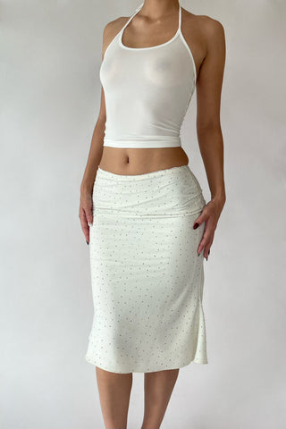 Cherie XS Sample Vera Midi Skirt - Polka Dot