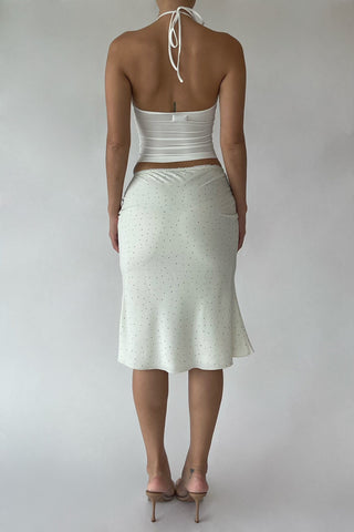 Cherie XS Sample Vera Midi Skirt - Polka Dot