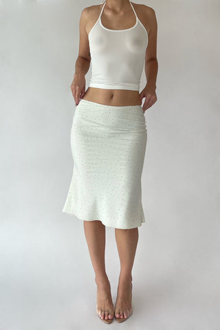 Cherie XS Sample Vera Midi Skirt - Polka Dot