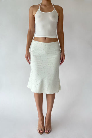 Cherie XS Sample Vera Midi Skirt - Polka Dot