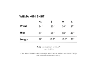 Wilma Mini Skirt
