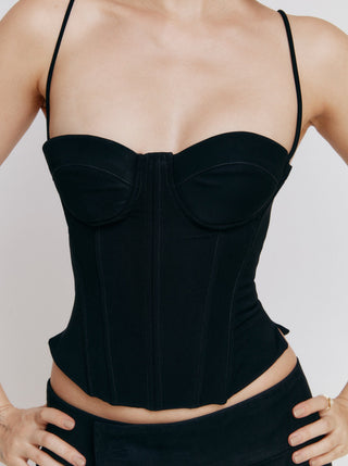 mixedgals 90's Corset - Black