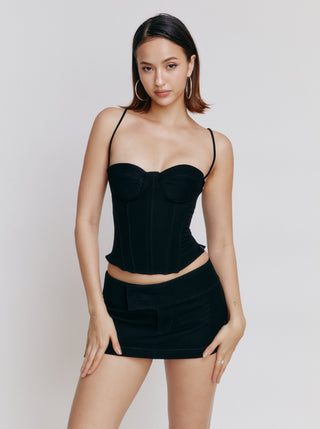 mixedgals 90's Corset - Black