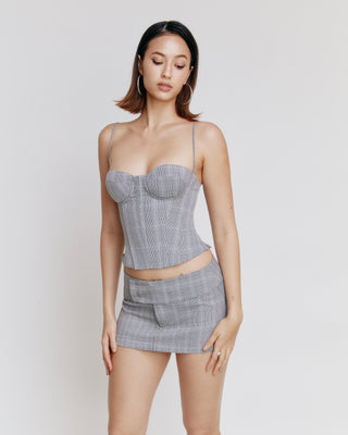 mixedgals 90's Corset - Scotch Grey