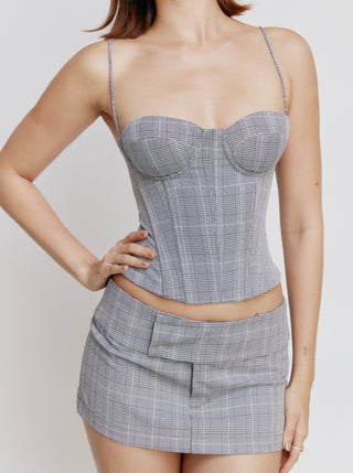 mixedgals 90's Corset - Scotch Grey