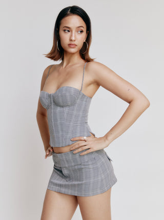 mixedgals 90's Corset - Scotch Grey