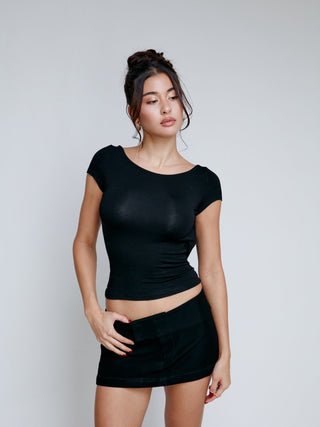 mixedgals 90's Mini Skirt - Black