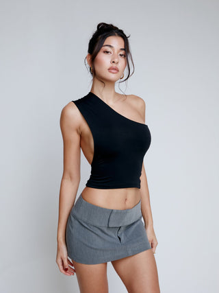 mixedgals 90's Mini Skirt - Grey