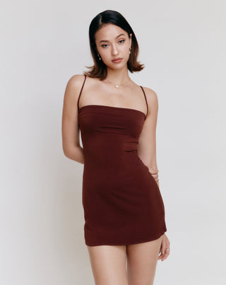 mixedgals DRESS Carrie Dress - Brown